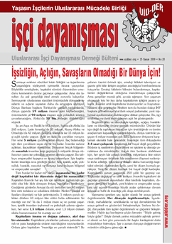 İşçi Dayanışması 20 nolu sayı İşçi Dayanışması 20 nolu sayı