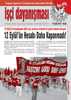 İşçi Dayanışması 30 nolu sayı İşçi Dayanışması 30 nolu sayı