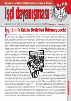 İşçi Dayanışması 17 nolu sayı İşçi Dayanışması 17 nolu sayı