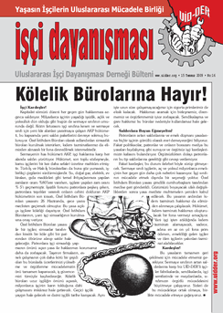 İşçi Dayanışması 16 nolu sayı İşçi Dayanışması 16 nolu sayı
