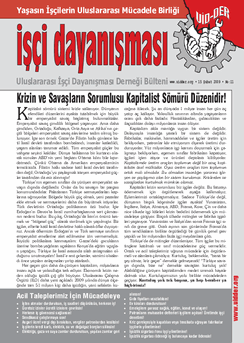 İşçi Dayanışması 11 nolu sayı İşçi Dayanışması 11 nolu sayı