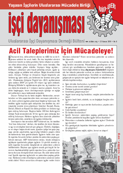 İşçi Dayanışması 8 nolu sayı İşçi Dayanışması 8 nolu sayı