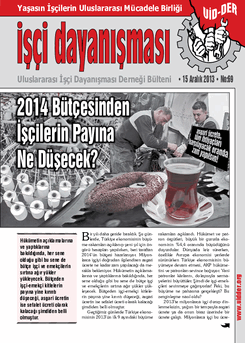 İşçi Dayanışması 69 nolu sayı İşçi Dayanışması 69 nolu sayı