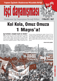 İşçi Dayanışması 37 nolu sayı İşçi Dayanışması 37 nolu sayı