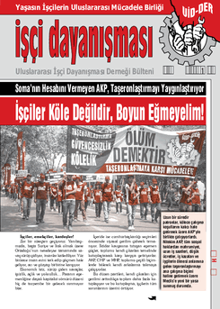 İşçi Dayanışması 75 nolu sayı İşçi Dayanışması 75 nolu sayı