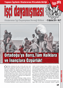 İşçi Dayanışması 77 nolu sayı İşçi Dayanışması 77 nolu sayı