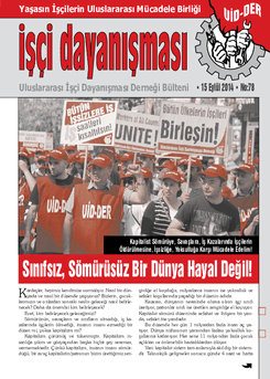 İşçi Dayanışması 78 nolu sayı İşçi Dayanışması 78 nolu sayı