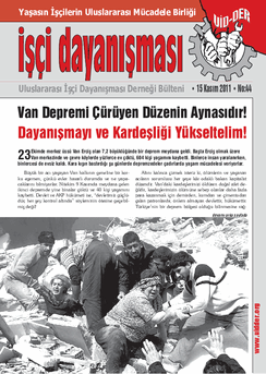İşçi Dayanışması 44 nolu sayı İşçi Dayanışması 44 nolu sayı
