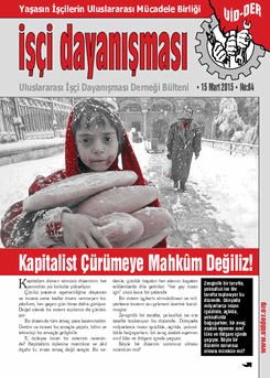 İşçi Dayanışması 84 nolu sayı İşçi Dayanışması 84 nolu sayı