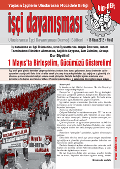 İşçi Dayanışması 49 nolu sayı İşçi Dayanışması 49 nolu sayı