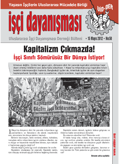 İşçi Dayanışması 50 nolu sayı İşçi Dayanışması 50 nolu sayı