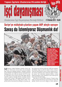 İşçi Dayanışması 88 nolu sayı İşçi Dayanışması 88 nolu sayı