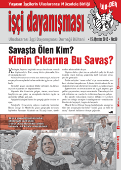 İşçi Dayanışması 89 nolu sayı İşçi Dayanışması 89 nolu sayı