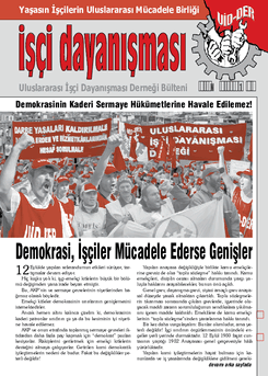 İşçi Dayanışması 31 nolu sayı İşçi Dayanışması 31 nolu sayı