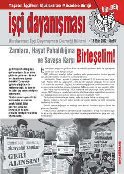 İşçi Dayanışması 55 nolu sayı İşçi Dayanışması 55 nolu sayı