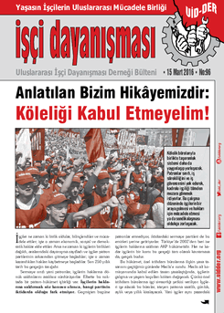 İşçi Dayanışması 96 nolu sayı İşçi Dayanışması 96 nolu sayı