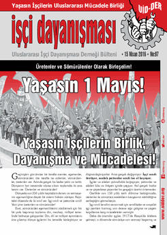 İşçi Dayanışması 97 nolu sayı İşçi Dayanışması 97 nolu sayı