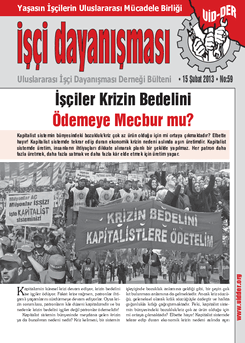İşçi Dayanışması 59 nolu sayı İşçi Dayanışması 59 nolu sayı