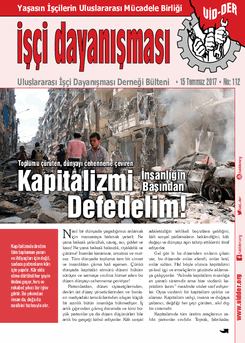 İşçi Dayanışması 112 nolu sayı İşçi Dayanışması 112 nolu sayı