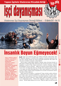 İşçi Dayanışması 113 nolu sayı İşçi Dayanışması 113 nolu sayı