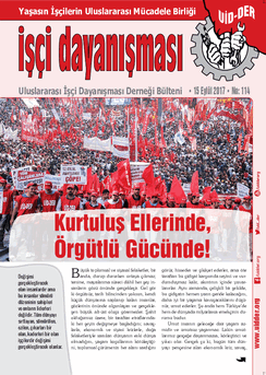 İşçi Dayanışması 114 nolu sayı İşçi Dayanışması 114 nolu sayı