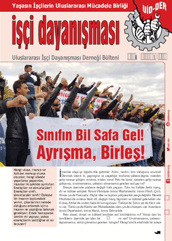 İşçi Dayanışması 115 nolu sayı İşçi Dayanışması 115 nolu sayı