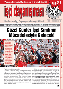 İşçi Dayanışması 121 nolu sayı İşçi Dayanışması 121 nolu sayı