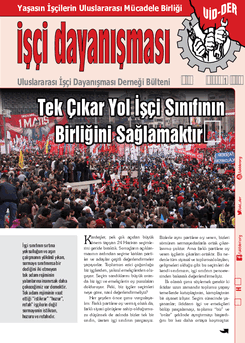 İşçi Dayanışması 123 nolu sayı İşçi Dayanışması 123 nolu sayı