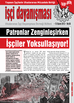 İşçi Dayanışması 68 nolu sayı İşçi Dayanışması 68 nolu sayı