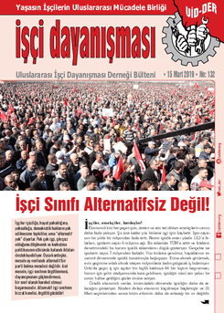 İşçi Dayanışması 132 nolu sayı İşçi Dayanışması 132 nolu sayı