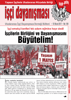 İşçi Dayanışması 109 nolu sayı İşçi Dayanışması 109 nolu sayı
