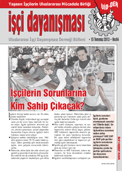 İşçi Dayanışması 64 nolu sayı İşçi Dayanışması 64 nolu sayı