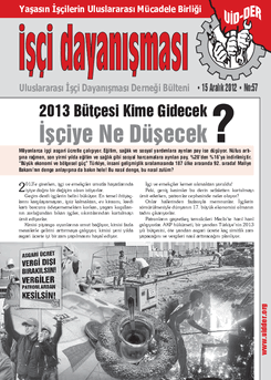 İşçi Dayanışması 57 nolu sayı İşçi Dayanışması 57 nolu sayı
