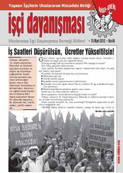 İşçi Dayanışması 48 nolu sayı İşçi Dayanışması 48 nolu sayı