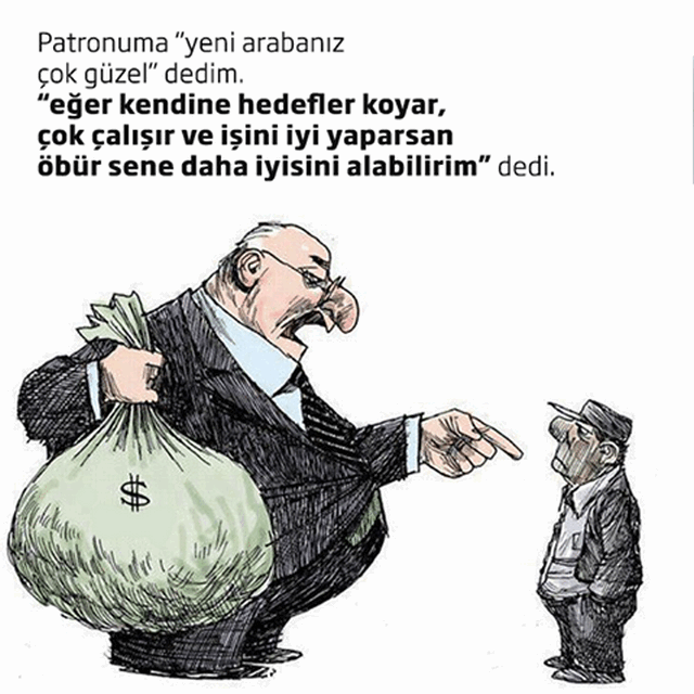 patron tüvit karikatür